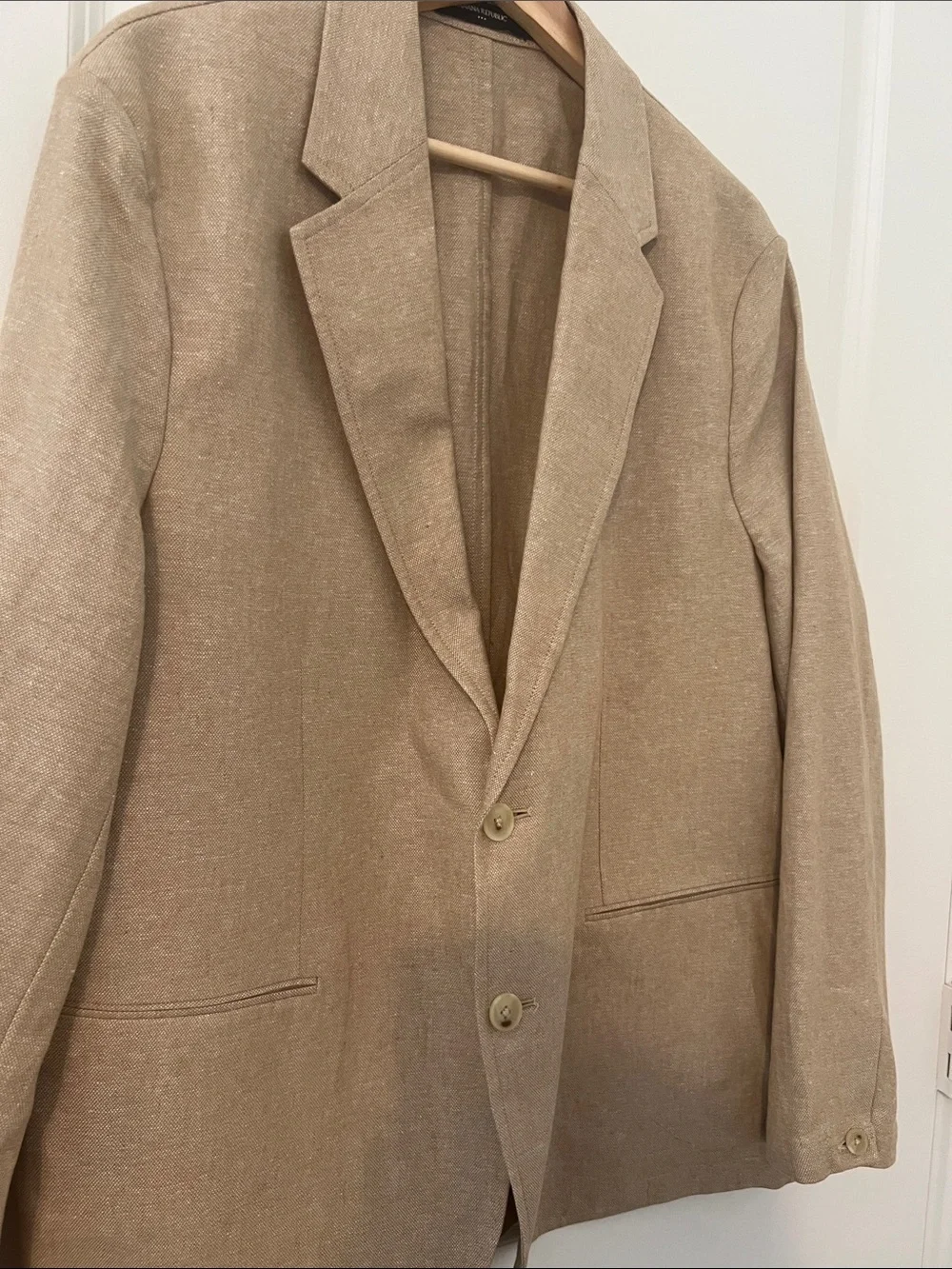 Banana Republic Men's Classic Tailored Blazer in Light Tan